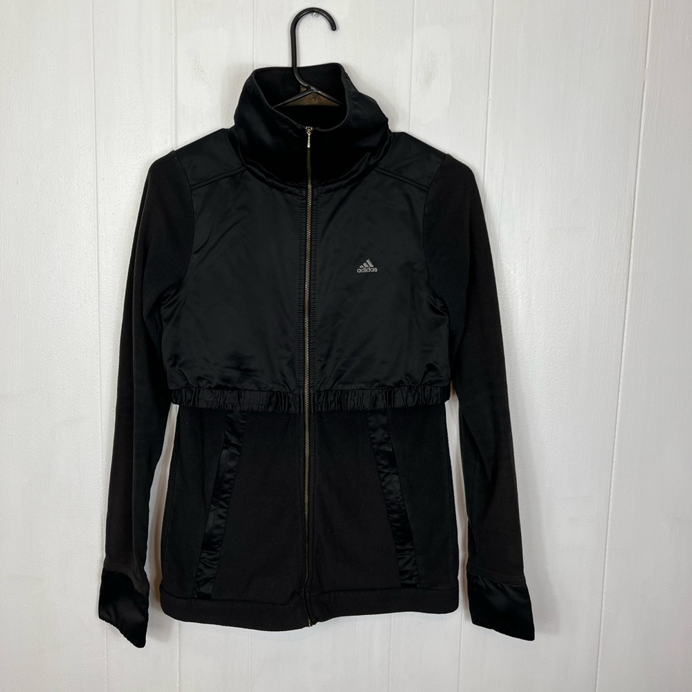 Adidas Fleece Full Zip Sweater‎ Sz S